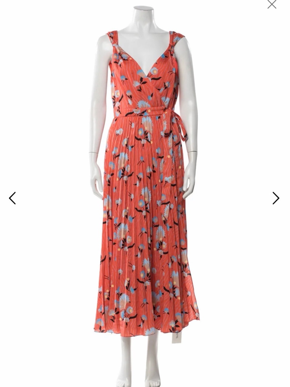 Self Portrait Botanical Print Dress